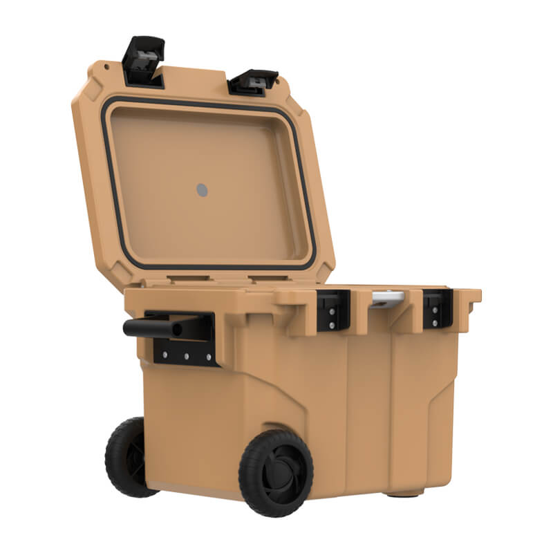 Tsunami Ice Chest Cooler Box With Wheels 45L