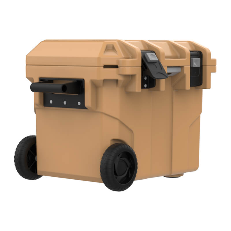 Tsunami Ice Chest Cooler Box With Wheels 45L