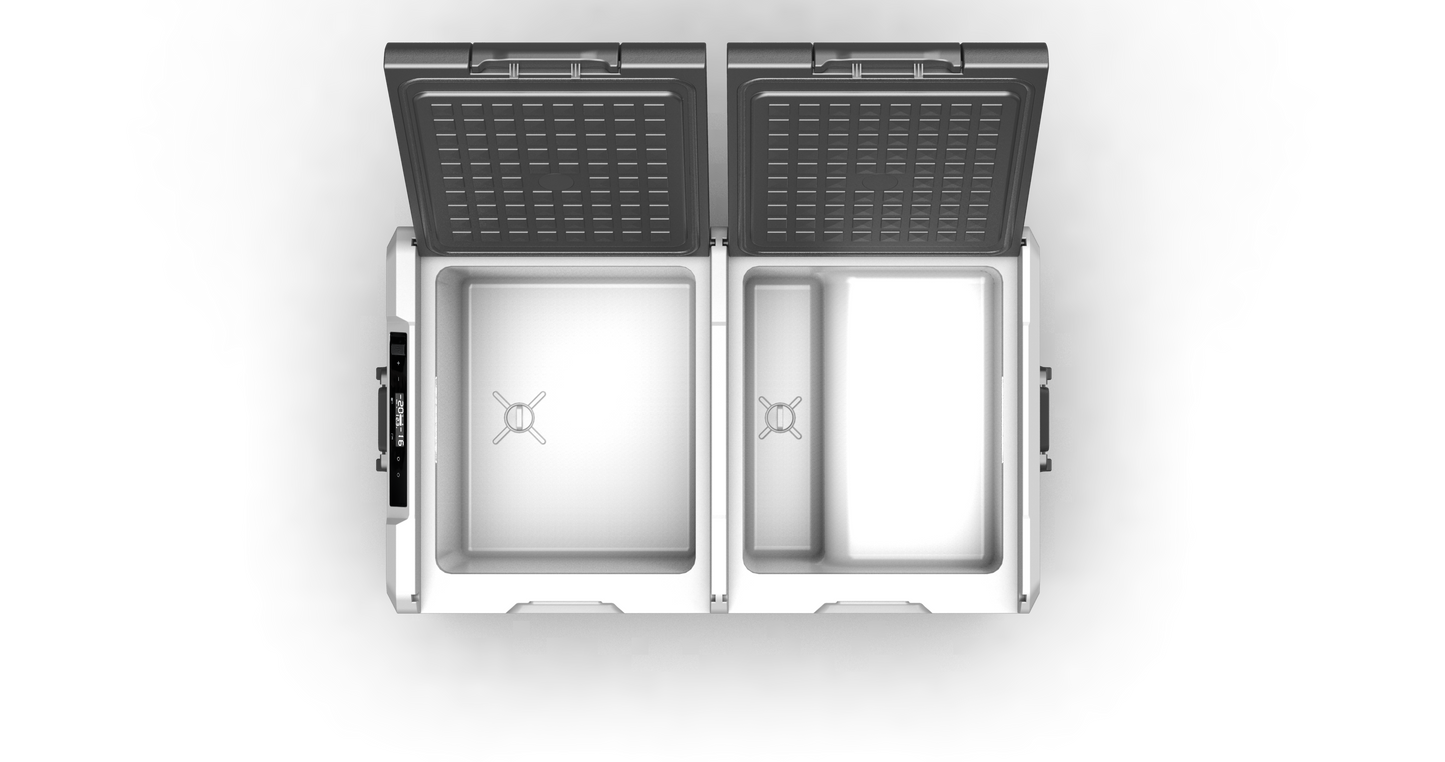 Flex TW75 Double Door Fridge/Freezer