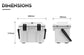 Tsunami Ice Chest Camping Cooler Box 16L