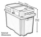 Flex Battery Box - 12V with 50A VSR