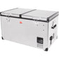 SnoMaster Low Profile Dual Compartment Fridge/Freezer - 66L with Free Cover